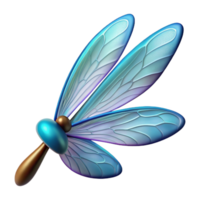 serene harmonious industrial Dragonfly wings NO BACKGROUND with Transparent Background. sharp png
