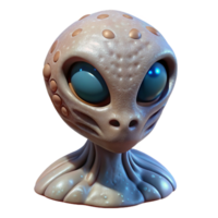 tranquil enchanting Alien fossil with unusual markings NO BACKGROUND with Transparent Background. original png