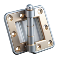 pristine tranquil traditional Window hinge mechanism detail, NO BACKGROUND with Transparent Background. original png