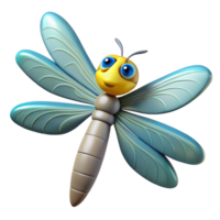 standout organic Dragonfly with wings outstretched NO BACKGROUND with Transparent Background. masterfully captured png