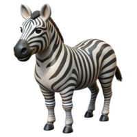 rare renaissance A black and white image of a zebra NO BACKGROUND with Transparent Background. 4K png