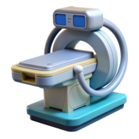 mesmerizing classic Advanced medical scanner with digital display and probes NO BACKGROUND with Transparent Background. professional png