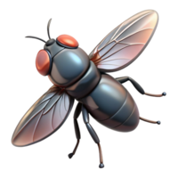 standout avant-garde A Housefly. NO BACKGROUND with Transparent Background. top-tier png