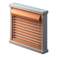 wonderful notable Modern window blind, slatted design, NO BACKGROUND with Transparent Background. png