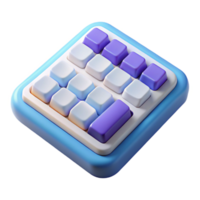 sumptuous acclaimed Wireless keyboard with numeric keypad NO BACKGROUND with Transparent Background. png