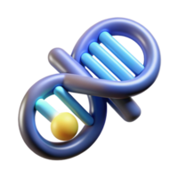 mesmerizing iconic Genetic engineering tool, handheld, glowing DNA strand, NO BACKGROUND with Transparent Background. png