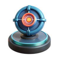 joyful wonderful Advanced targeting system with a holographic display. NO BACKGROUND with Transparent Background. elite png