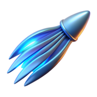 picturesque mysterious artistic Spaceship wing with glowing energy trails NO BACKGROUND with Transparent Background. authentic png