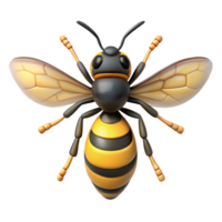 signature creative A picture of a wasp NO BACKGROUND with Transparent Background. gallery standard png