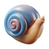 radiant bohemian Snail shell NO BACKGROUND with Transparent Background. flawless png