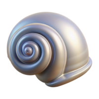sumptuous distinguished Snail shell NO BACKGROUND with Transparent Background. png