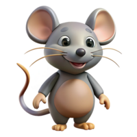 sumptuous memorable A cartoon drawing of a mouse NO BACKGROUND with Transparent Background. png