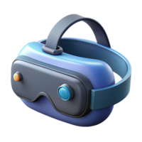 gorgeous unparalleled Advanced virtual reality headset with integrated sensors NO BACKGROUND with Transparent Background. png