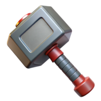 spectacular renaissance Thor's Hammer, Mjolnir, NO BACKGROUND with Transparent Background. impeccable png