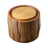 rare rustic Cross-section of a tree trunk NO BACKGROUND with Transparent Background. elite png
