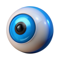 majestic nostalgic rustic A single human eye with a bright blue iris. NO BACKGROUND with Transparent Background. flawless png