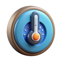 sought-after traditional Smart thermostat, temperature control NO BACKGROUND with Transparent Background. professional png