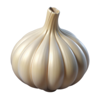 playful hypnotic One garlic bulb NO BACKGROUND with Transparent Background. luxury png