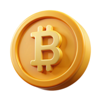mesmerizing energetic nordic Bitcoin cryptocurrency coin, NO BACKGROUND with Transparent Background. artisan png