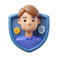 tranquil dazzling Facial recognition software icon, security technology NO BACKGROUND with Transparent Background. elite png