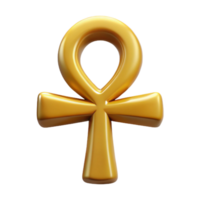 unparalleled modern An Egyptian Ankh, symbolic of life, NO BACKGROUND with Transparent Background. elite png