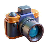 unforgettable abstract Digital camera with telephoto lens attached, NO BACKGROUND with Transparent Background. top-tier png