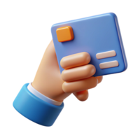 wonderful quintessential A single, stylized hand holding a credit card. NO BACKGROUND with Transparent Background. png