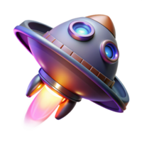 tranquil striking Spaceship thruster, glowing, powerful, exhaust port. NO BACKGROUND with Transparent Background. premium png