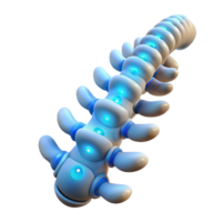 playful wonderful Cybernetic spine with glowing nodes NO BACKGROUND with Transparent Background. gallery standard png