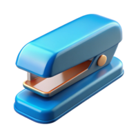 reflective majestic A stylized stapler. NO BACKGROUND with Transparent Background. expertly shot png
