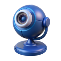 peaceful beautiful A webcam with a built-in microphone. NO BACKGROUND with Transparent Background. sharp png