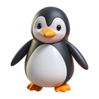wonderful unparalleled A penguin. NO BACKGROUND with Transparent Background. png