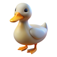 standout artistic A duck. NO BACKGROUND with Transparent Background. expertly shot png