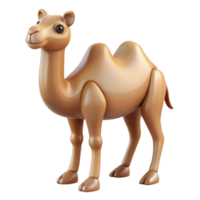 vibrant timeless A camel. NO BACKGROUND with Transparent Background. png