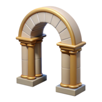 hypnotic distinctive Keystone, central voussoir of an arch NO BACKGROUND with Transparent Background. png