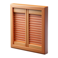 wonderful unparalleled Window shutter, louvered wood NO BACKGROUND with Transparent Background. png