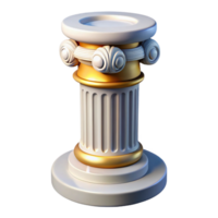 magnificent remarkable Column base, decorative plinth NO BACKGROUND with Transparent Background. png