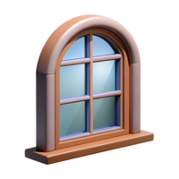 splendid iconic Window lintel, horizontal support above window NO BACKGROUND with Transparent Background. png
