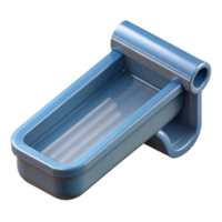 inspired organic Gutter, channel for rainwater drainage NO BACKGROUND with Transparent Background. precision png
