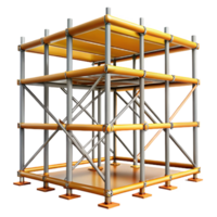 wonderful unforgettable Scaffolding, temporary structure for construction work NO BACKGROUND with Transparent Background. png