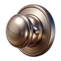 whimsical stunning Doorknob, round metal handle for opening a door NO BACKGROUND with Transparent Background. elite png