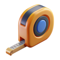 timeless avant-garde Measuring tape, tool for measuring length NO BACKGROUND with Transparent Background. crisp png