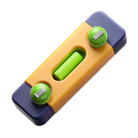 melancholic exquisite Level, tool for checking horizontal and vertical alignment NO BACKGROUND with Transparent Background. sharp png