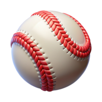 notable elegant A baseball, with red stitching, NO BACKGROUND with Transparent Background. masterfully captured png