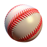 picturesque victorian A baseball, with red stitching, NO BACKGROUND with Transparent Background. impeccable png