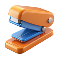 magnificent memorable A stapler, loaded with staples, NO BACKGROUND with Transparent Background. png