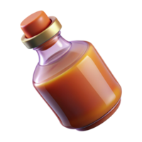 mysterious alluring Nectar, drink of the gods, NO BACKGROUND with Transparent Background. precision png
