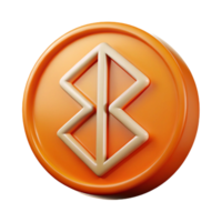 majestic sought-after Norse rune, ancient symbol, NO BACKGROUND with Transparent Background. png