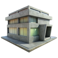 wonderful mid-century Brutalist concrete building texture, NO BACKGROUND with Transparent Background. precision png
