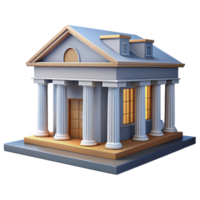 joyful glorious Architectural elevation drawing facade, NO BACKGROUND with Transparent Background. 4K png